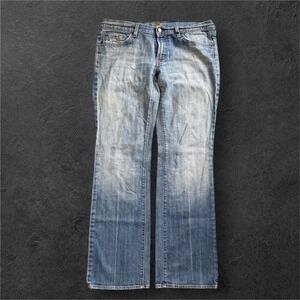 Seven For All Mankind Jeans Men's Size 32 Bootcut Light Wash Style USA Made